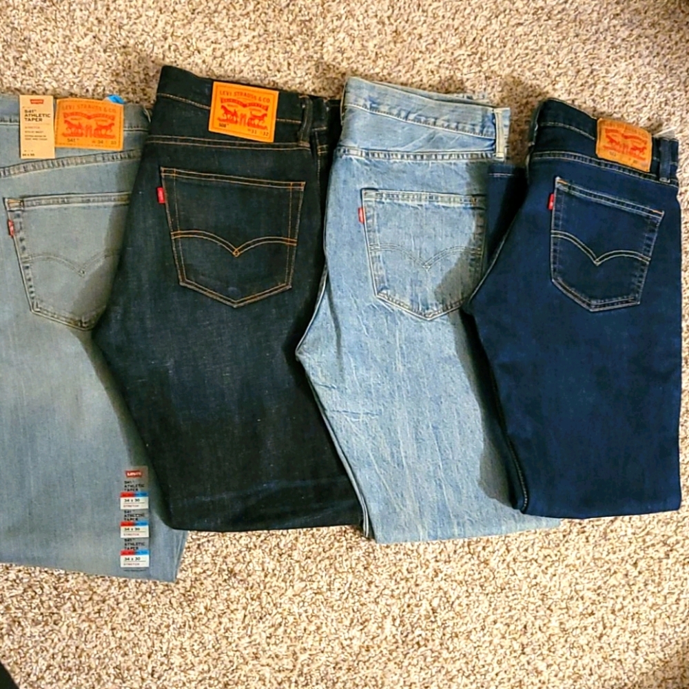 Levi's Jeans 508 NWOT, 501 USED, 511 USED